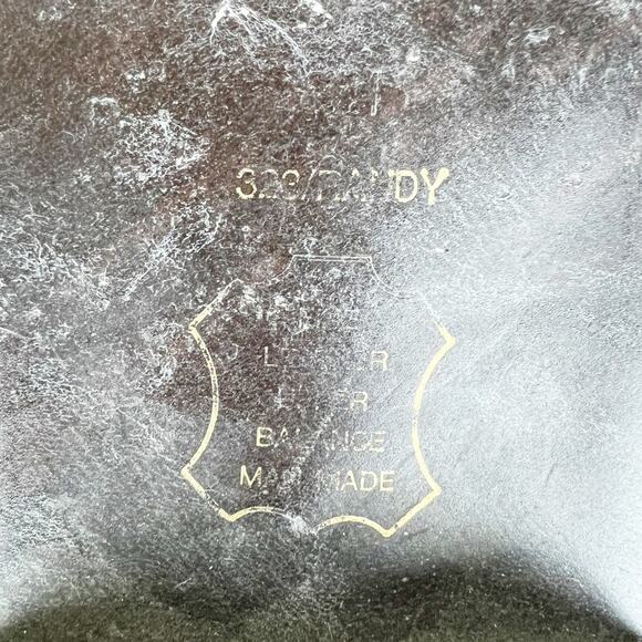 Vintage Lord & Taylor Navy Blue Leather Randy Slip On Penny Loafers Shoes Size 8 - Picture 6 of 12